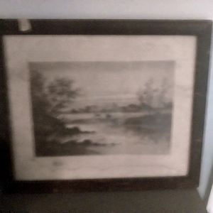 And old photo of upstate South Carolina created in early 1900s